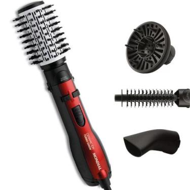 Imagem de Escova Giratória Mondial Kit 5 Em 1 Antifrizz Tourmaline Íon, 110V