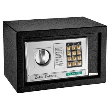 Imagem de Cofre Eletrônico Digital OR38100 Ordene Preto