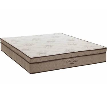 Imagem de Colchão Pro Vida Queen Molas Ensacadas 30x198x158 Ortobom Cor Bege - E