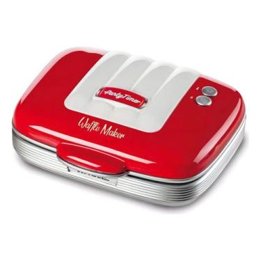Imagem de Máquina Para Waffle Retrô Party Time Vermelha Ariete Cor Vermelho