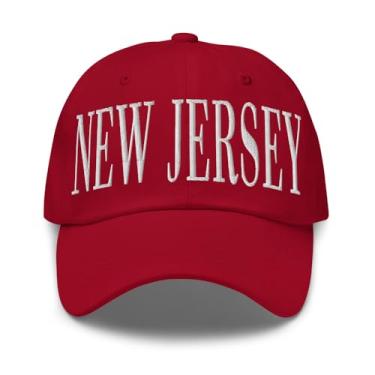 Imagem de Merch Town Boné New Jersey bordado New Jersey Dad Hat, Oxicoco, tamanho �nico