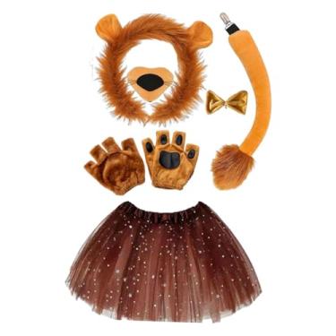 Imagem de KiBcsLic Conjunto de fantasia de para Halloween, kit de fantasia fotográfica para festival de Natal, com Luvas