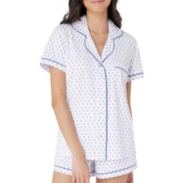 Imagem de Conjunto de pijamas Zelbuck, shorts femininos modernos de macaco de 2 