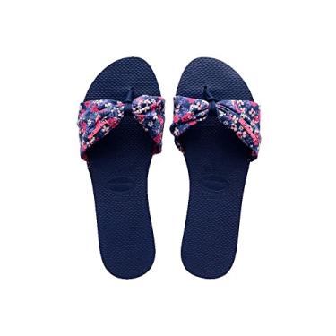 Imagem de SANDALIAS HAVAIANAS YOU ST TROP PRI n° 41/42 MARINHO