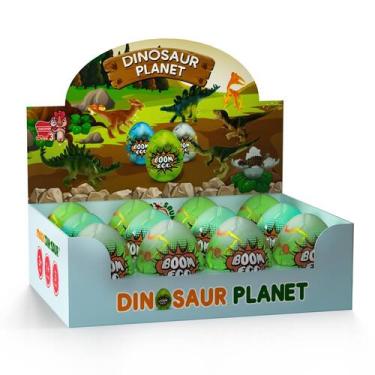 Imagem de Ovos de dinossauro da Páscoa TEMI Luminous com figuras e árvores, paco