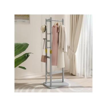 Imagem de Cabide de pé cabide de canto para casacos e chapéus, cabide para o chão, quarto, quarto principal, armário, cabide de canto para sala de estar, cabide de interior, cabide