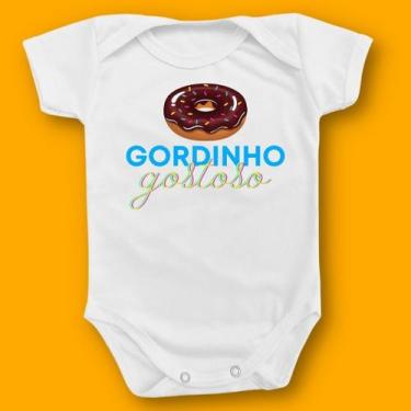 Imagem de Body De Bebê Roupinha Menino Gordinho Gostoso - Borizinho Baby, Menino