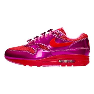 Imagem de Tênis masculino premium Nike Air Max 1 "Dia dos Namorados" - HV2301-600, Rosa divertido/rosa divertido/vermelho universitário, 41