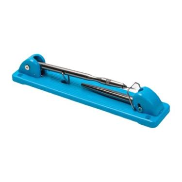 Imagem de Lilihuimaoyi Ferramenta de Costura de Lapela, Máquina de Lapela Rápida, Dispositivo de Dobra Manual Eficiente, Ferramenta de Dobra de Gola, Costura Rápida, Azul