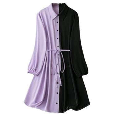 Imagem de Leriya Fashion Mulheres LF-WD1153 Western, Roxo, P