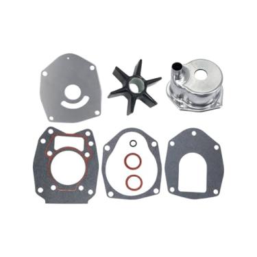 Imagem de Kit de reparo do impulsor da bomba d'água 47-43026Q06 com carcaça para motores de popa de 40, 50, 60, 70, 80, 90, 100 e 115 HP (47-8M0100526)