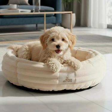 Imagem de Cama Para Cachorro e Gato Pequeno Ninho Nuvem Caminha Pet Luxo Confort