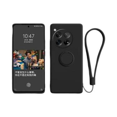 Imagem de Capa De Telefone De Silicone Líquido OnePlus 12 À Prova De Choque Com 