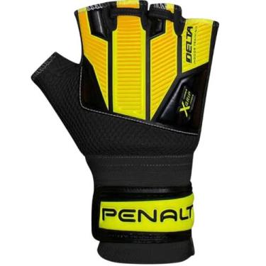 Imagem de Luva de goleiro penalty delta indoor training x, Amarelo, 6