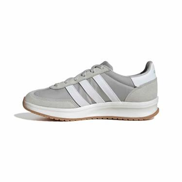Imagem de adidas Tênis feminino Run 72, Cinza/branco/cinza, 36