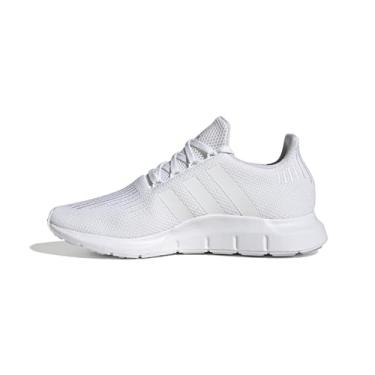 Imagem de adidas Tênis feminino Swift Run, Branco/Ouro metálico, 40