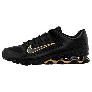Imagem de Nike Tênis masculino Reax 8 TR Cross Training, Preto Preto Mtlc Ouro Preto 020, 41