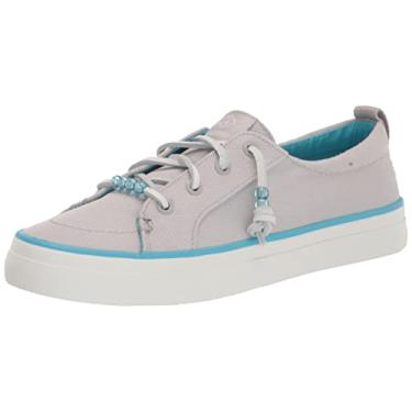 Imagem de Sperry Tênis feminino Crest Vibe Seacycled, Cinza, 8