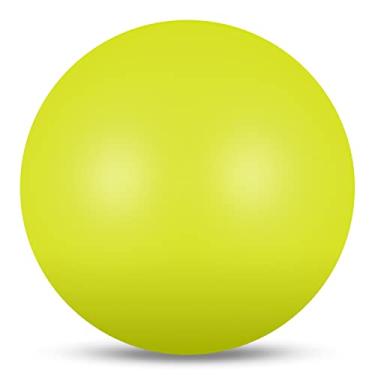 Imagem de DRUNA Bola para ginástica rítmica | Ideal para treinamento e competição | Dois tamanhos (amarelo neon, 15 cm)