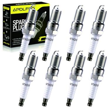 Imagem de Pacote com 8 velas de ignição Iridium 7164 TR55IX compatíveis com Ford F-150/Expedition/Explorer/Mustang, Chevrolet C1500/Silverado/Express 1500, Lincoln Town Car, GMC Sierra Cadillac DeVille etc