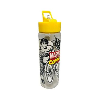 Imagem de Garrafa Plastica Marvel Comics Fliptop 700ML.