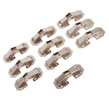 Imagem de Matybobe Dobradiça dobrável de porta de armário armário de armário fácil instalação longa vida útil ajuste de alinhamento cozinha estantes vinho conjunto de conexão