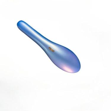 Imagem de Massageador Capilar, Vibração Elétrica Escova de Massagem de Cabelo Azul e Vermelho Luz Pente para Queda de Cabelo