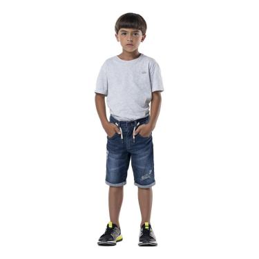 Imagem de Bermuda Jeans Menino Mania Kids - 3082-Masculino