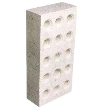 Imagem de 6 Tijolos Refratário 15 Furos 11,4x22,9x5,1cm Churrasqueira - GABRIELA