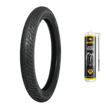 Imagem de Pneu Cbx Cg Titan Factor 275-18 Tubeless Mt65 Pirelli + Selante
