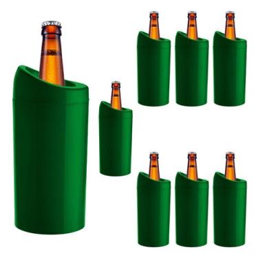 Imagem de Porta Garrafa Térmico Camisinha Para Cerveja 600ml kit 8pçs - NEOPLAS,