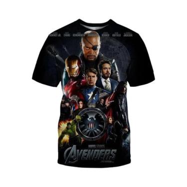 Imagem de Camiseta Masculina De Verão Com Estampa 3D Do Herói Marvel Thor Homem 