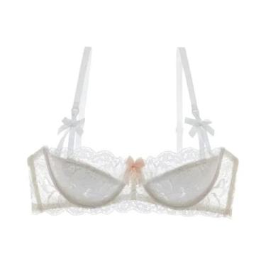 Imagem de Conjunto De Sutiã Com Orelhas De Coelho AB Cup Para Meninas, Sutiã Pul