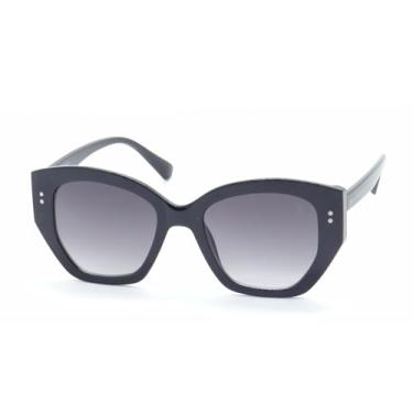 Imagem de Óculos de Sol Feminino Polo London Club, design Gatado Lente Degradê com Proteção UVA/UVB - Kit contém estojo e flanela VA5094-C1