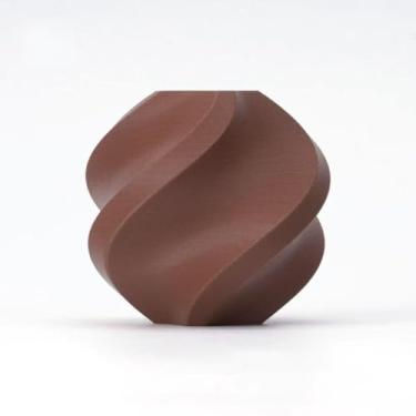 Imagem de Bamboo Lab 1,75 mm PLA Filamento Fosco Impressão de Alta Velocidade com RFID 1KG +/- 0,03 mm Filamento de Impressora 3D Ecológico para Bambu Lab P1P/P1S/X1C/X1/A1/A1 Mini (sem carretel) (marrom escuro