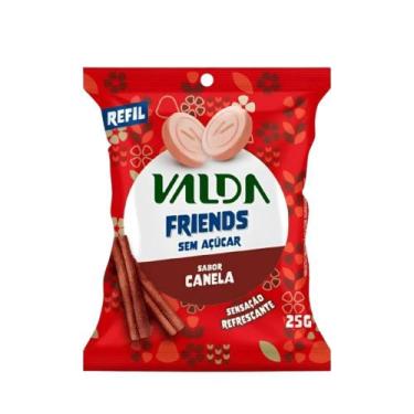 Imagem de Pastilhas Valda Friends Sabor Canela Sachê 10x25g