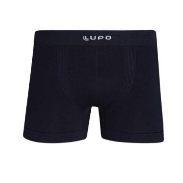 Imagem de Cueca boxer de micromodal Lupo, 999preta999, P