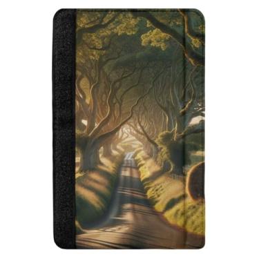 Imagem de TSENQUE Capa de cinto de segurança Country Road Capa de cinto de segurança para automóvel Capa macia confortável segura para alça de ombro almofadas de arnês