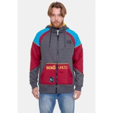 Imagem de Moletom Ecko Canguru Aberto Masculino-Masculino
