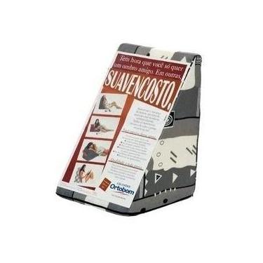 Imagem de Encosto Travesseiro Triangular Suave Encosto 50x40x40cm Ortobom