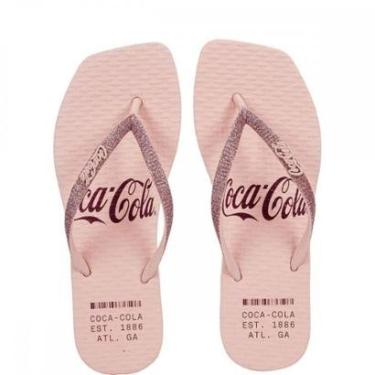Imagem de Chinelo Coca Cola Cc4387 Alma Square Feminino-Feminino