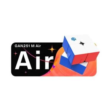 Imagem de Cubo Magnético Profissional 2x2 Picube GAN251M pro Air Leap Quebra-Cab