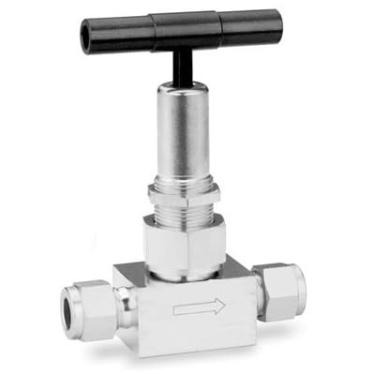 Imagem de Aoleaby Válvula selada com fole de aço inoxidável SS-6BK, gaxeta, ponta de haste PCTFE, 3/8