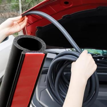 Imagem de Borracha Vedação Universal Ruhm 001 EPDM 12 Metros Portas de Carro Capô Janela Portão