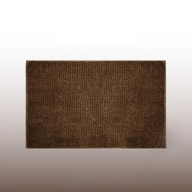 Imagem de Tapete Grande para Banheiro 50x100cm Antiderrapante em Microfibra Luxo – Super Absorvente, Macio e Durável(Marrom Chocolate,1)