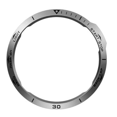 Imagem de EKSIL Capa de anel para Garmin Fenix 6 6XPro 5 Plus 6X Sapphire Smart Watch Bezel Styling Frame Cover Anéis de metal Proteção contra arranhões (Cor: D, Tamanho: Fenix 6X-6X Safira)
