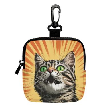 Imagem de Porta-chaves mini porta-moedas, bolsa multifuncional para chaves, moedas, fone de ouvido, batom 3, LCS multicolorido 28801, Tendência