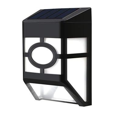 Imagem de Luzes de Parede Solares Lâmpadas LED com Energia Solar 2 LEDs Auto Ligar Desligar Iluminação Decorativa Paisagem para Caminhos Cerca Portão da Frente