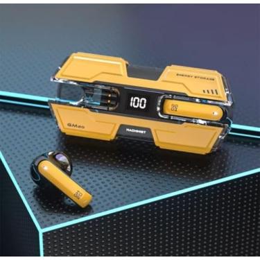 Imagem de Fone Gamer Bluetooth GM20 TWS – Baixa Latência, Som 360°, Microfone HD e Estojo com Display Digital
