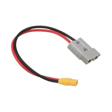 Imagem de Cabo Adaptador Conector De Energia Anderson 50Amp 600V Macho Fêmea 10A